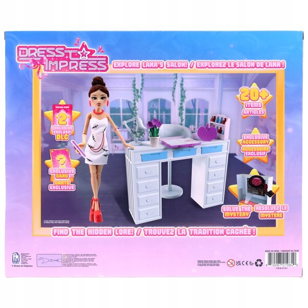 Lalcka Lana Deluxe Fashion 29 cm mit Accessoires und 2 DLC Dress To Impress Codes