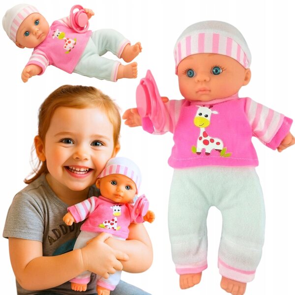 25 cm große Puppe mit Cumelasia – eine sichere Puppe für Kinder ab 18 Monaten