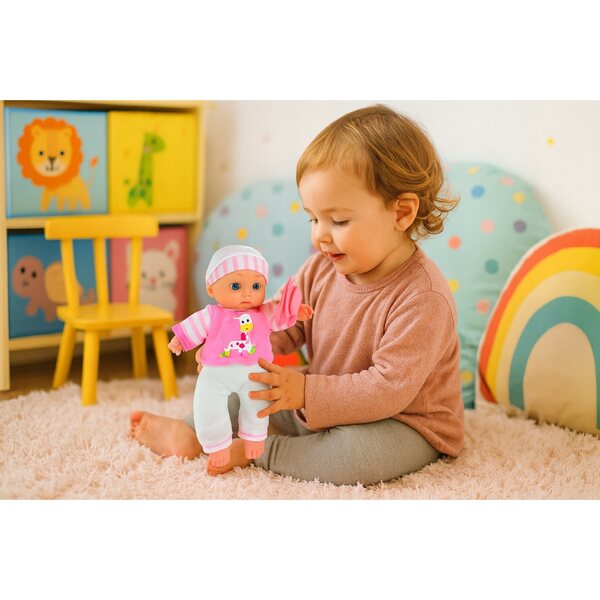 Bambolina da 25 cm con cumelasia - una bambola sicura per bambini dai 18 mesi in su