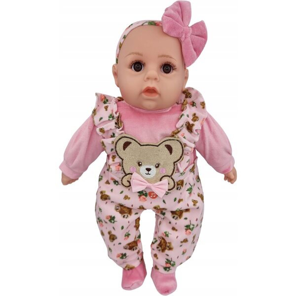 Babypuppe 45 cm spricht und singt auf Polnisch mit MarioToys-Soundfunktionen