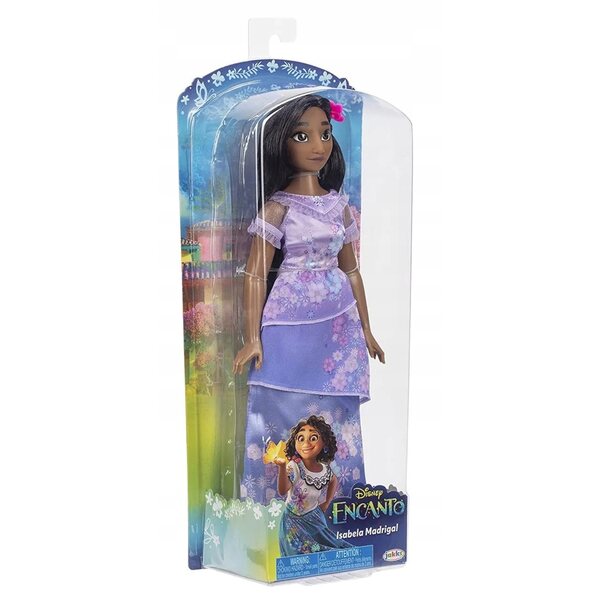 19410 DISNEY ENCANTO LALKA ISABEL MADRIGAL NASZE MAGICZNE ENCANTO 28 CM