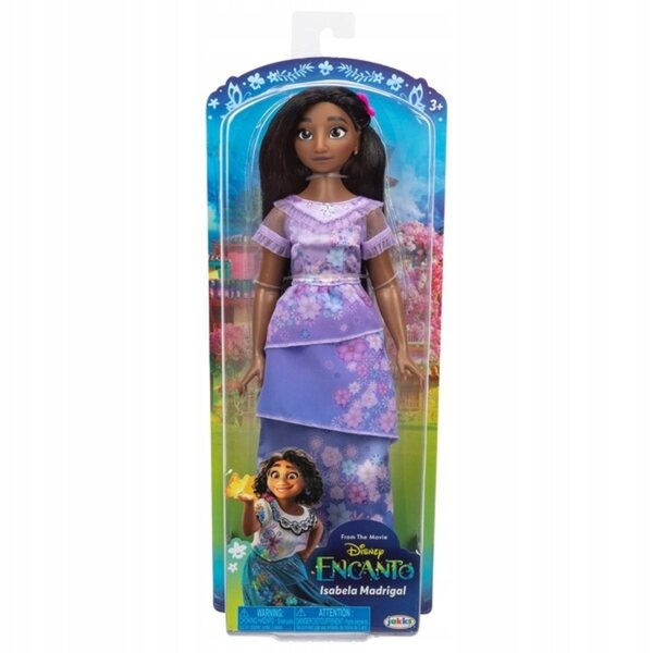 19410 DISNEY ENCANTO LALKA ISABEL MADRIGAL NASZE MAGICZNE ENCANTO 28 CM