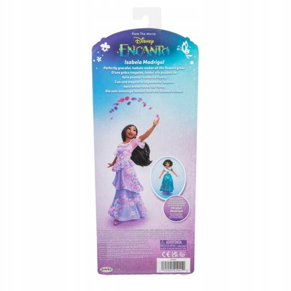 19410 DISNEY ENCANTO LALKA ISABEL MADRIGAL NASZE MAGICZNE ENCANTO 28 CM