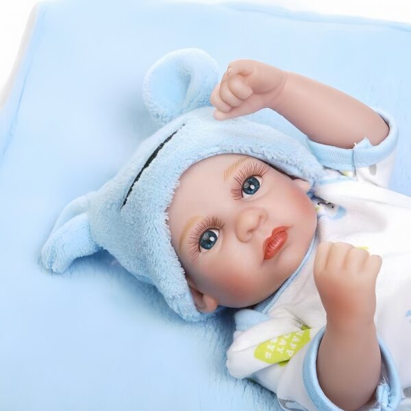 Bambola Reborn in Silicone 29 cm - Realistica e Sicura per Bambini 2+