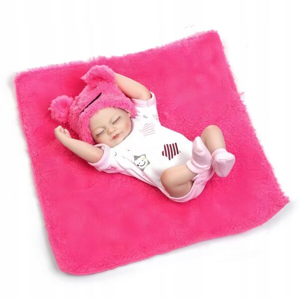 Bambola Reborn in Silicone 29 cm - Realistica e Sicura per Bambini 2+