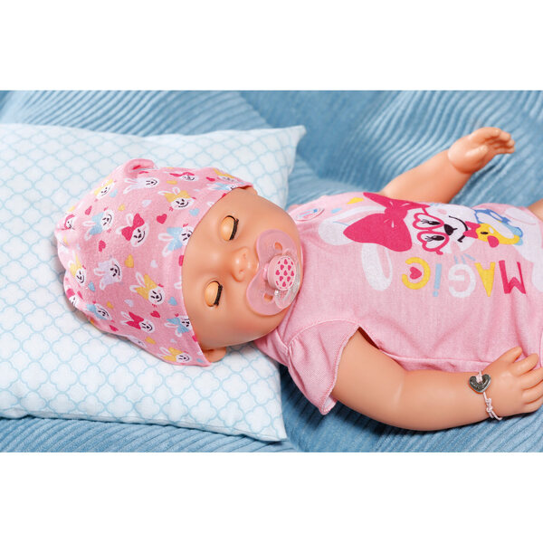 Zapf Creation Baby Born 43cm con 10 funzioni magiche e accessori inclusi