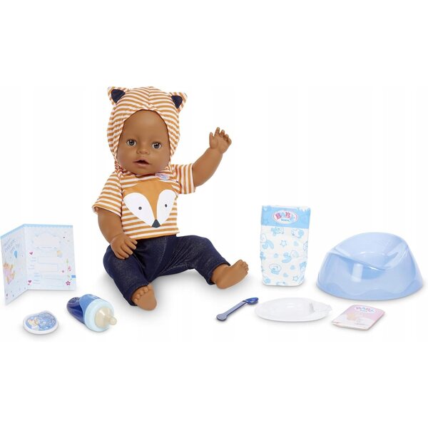 Bambola Interattiva Baby Born con 9 Funzioni Senza Batterie - 42 cm