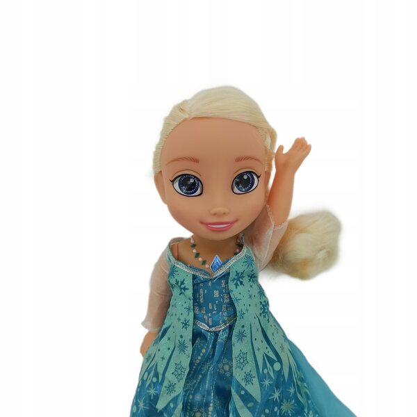 Bambola Elsa Cantante Frozen con Microfono e Luci, 36 cm, JAKKS Pacific