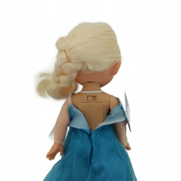 Bambola Elsa Cantante Frozen con Microfono e Luci, 36 cm, JAKKS Pacific
