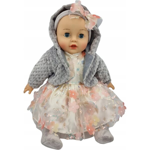 Laletta Bobas sprechend und singend 45 cm mit schließenden Augen, Flasche und Schnuller