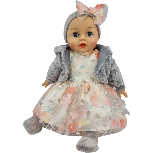 Laletta Bobas sprechend und singend 45 cm mit schließenden Augen, Flasche und Schnuller