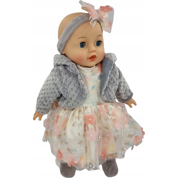 Laletta Bobas sprechend und singend 45 cm mit schließenden Augen, Flasche und Schnuller