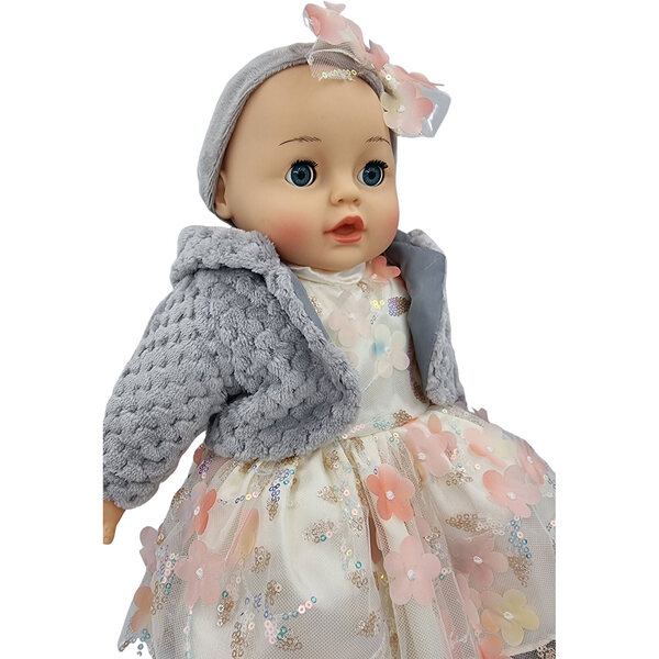 Laletta Bobas sprechend und singend 45 cm mit schließenden Augen, Flasche und Schnuller