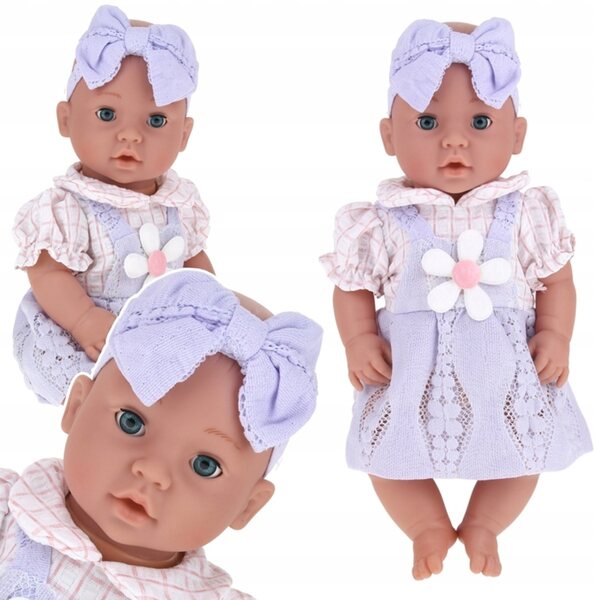 Lalce Bobas 38 cm in Vestito con Occhi che Si Chiudono - Giochi di Cura per Bambine