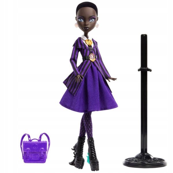 Monster High Bianca Barclay Bambola 29 cm con accessori e base per bambini 6+
