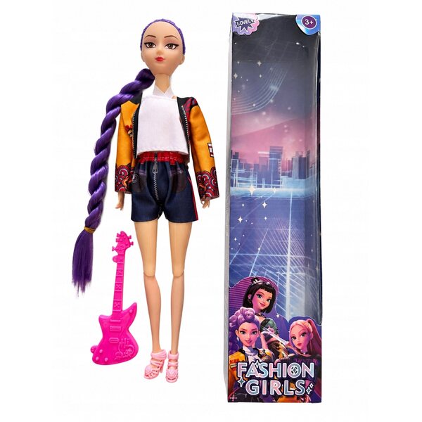 Bambola Rumi di K-Pop Hunters da 30 cm con articolazioni mobili e un vestito elegante