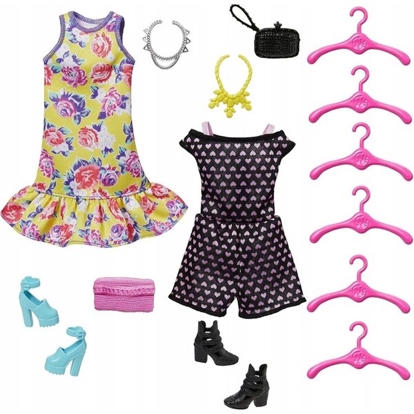 Barbie Ultimate Closet Kleiderschrank mit Puppe, Kleidung und Accessoires für Kinder ab 3 Jahren