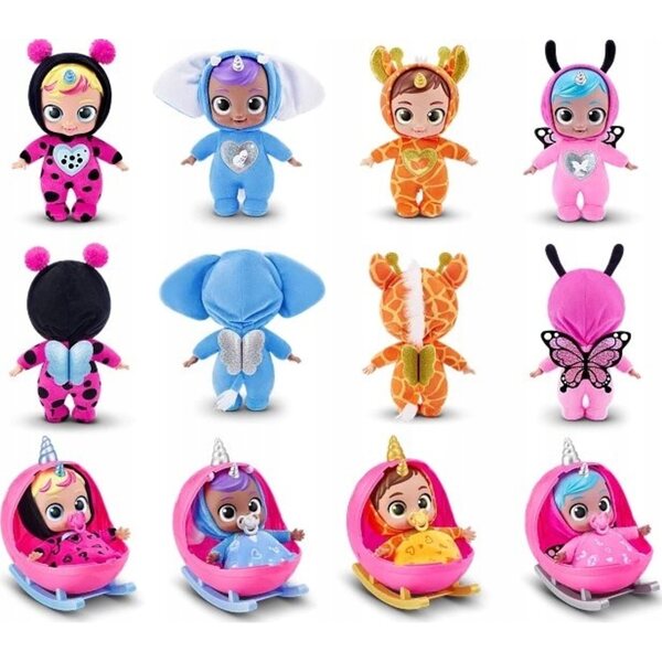 Babycorns ZURU Rainbocorn Babies – Überraschungspuppe mit magischer Wiege und Zubehör