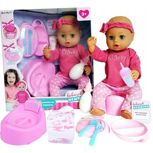 Bambolina che fa pipì 43 cm con accessori Norimpex - Set educativo per bambini