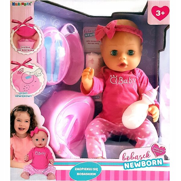 Bambolina che fa pipì 43 cm con accessori Norimpex - Set educativo per bambini