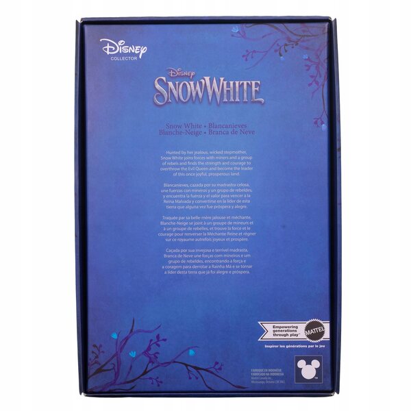Bambola da collezione Disney Biancaneve con accessori Mattel 14+