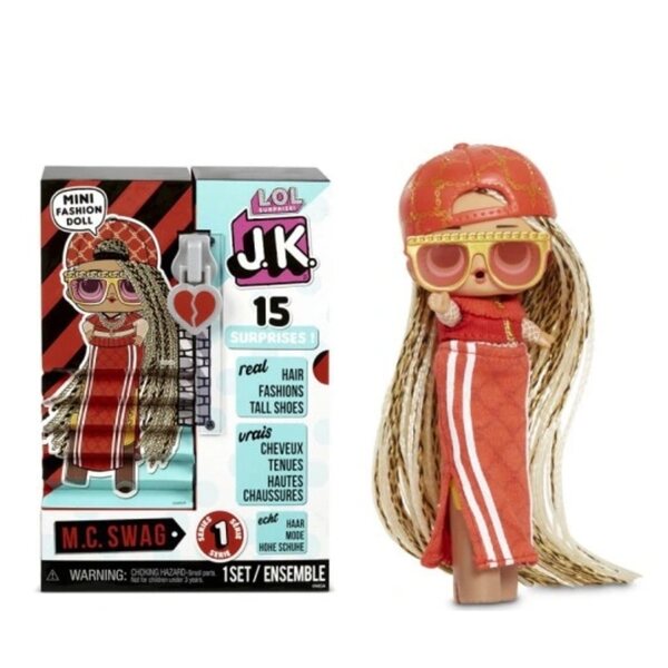 LOL Überraschung J.K. MINI FASHION M.C. SWAG Original Doll Serie 1