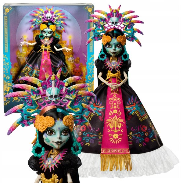 Monster High Dia De Muertos Skelita Calaveras Lalka kolekcjonerska JDR63