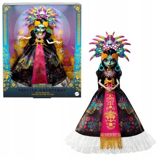 Monster High Dia De Muertos Skelita Calaveras Lalka kolekcjonerska JDR63