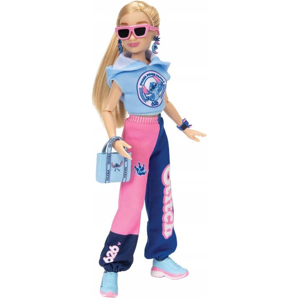DISNEY ILY 4EVER MODNA LALKA Z MOTYWEM STITCH I ZESTAWEM AKCESORIÓW 30 CM
