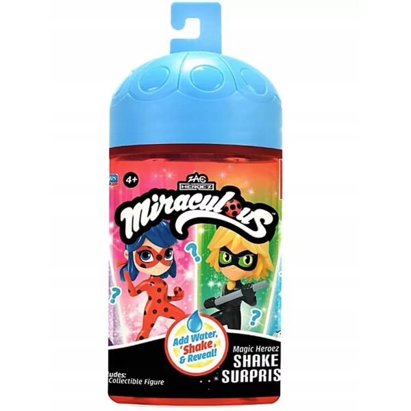 Miraculous Shake Heroez Biedronka und Black Cat Figur Wassertransformation 12m+