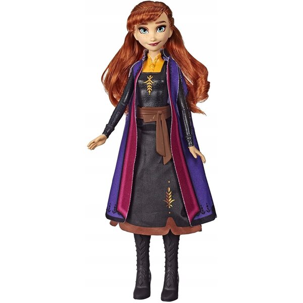 Bambola Anna di Frozen con vestito luminoso ed effetti speciali 29 cm