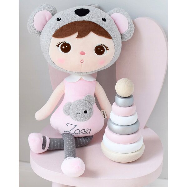 Das personalisierte Metoo Koala-Bett 50 cm, weich und sicher für Kinder