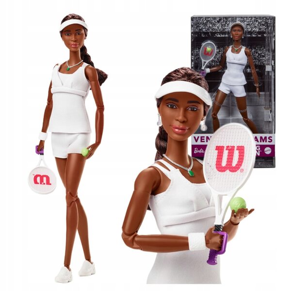 Barbie Inspiring Women Venus Williams: Puppe aus der Tennis-Kollektion, inspiriert vom Champion