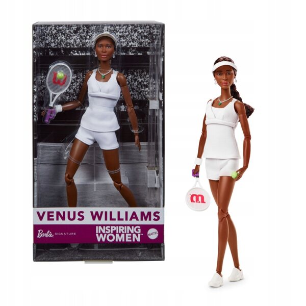 Barbie Inspiring Women Venus Williams: Puppe aus der Tennis-Kollektion, inspiriert vom Champion