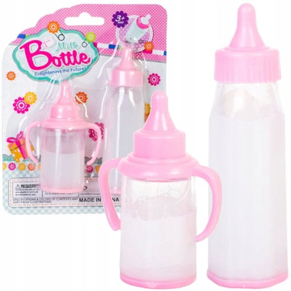 Bambolina Interattiva 45cm con Pannolini, Bottiglie Magiche e Accessori