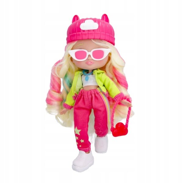 Cry Babies BFF Hannah – Puppe mit gefärbten Haaren und Modeaccessoires 20 cm