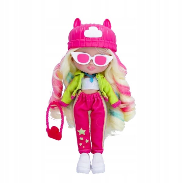 Cry Babies BFF Hannah – Puppe mit gefärbten Haaren und Modeaccessoires 20 cm