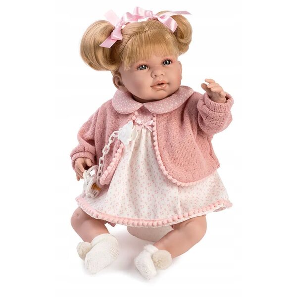 Lalina Spagnola Daniela 45 cm mit Sprech- und Weinfunktion für kleine Mädchen
