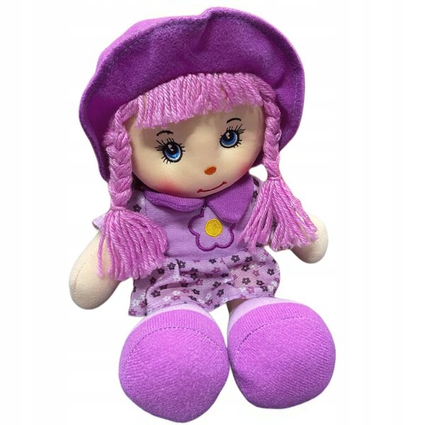 Bambola di pezza Dorotka 27 cm con modulo vocale - un giocattolo interattivo per bambini