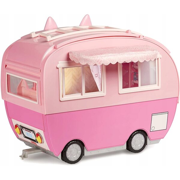 MGA roze minipop met kamper en accessoires voor kinderen vanaf 3 jaar