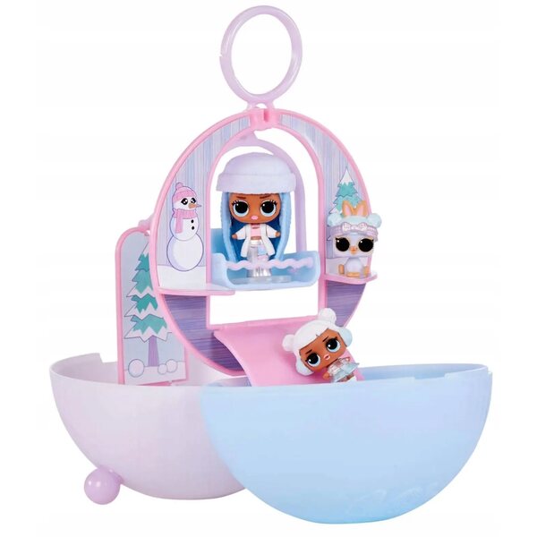 LOL Verrassingspop O.M.G. Mini-winterfamilie met accessoires 8+