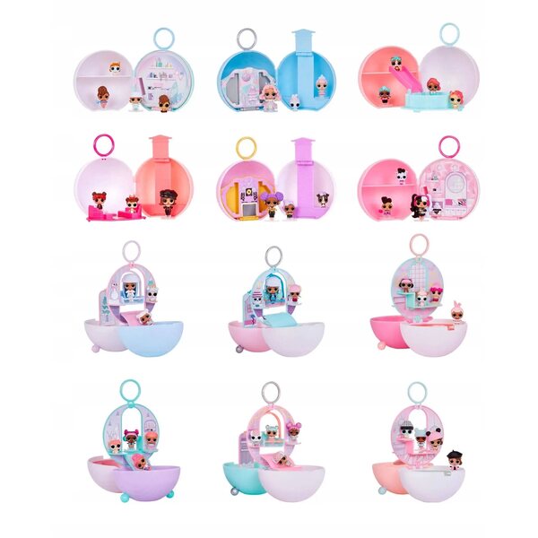 LOL Verrassingspop O.M.G. Mini-winterfamilie met accessoires 8+