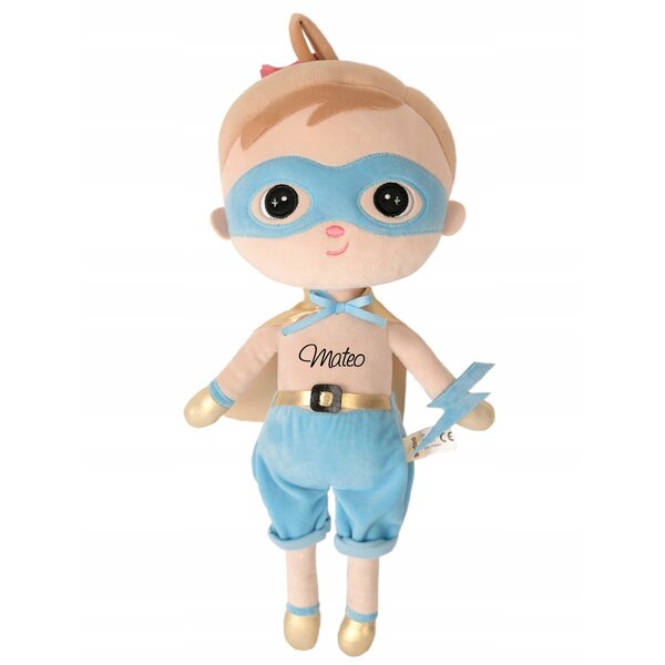 Lalka Mateo SuperHero- Lalka Metoo z imieniem dla chłopca