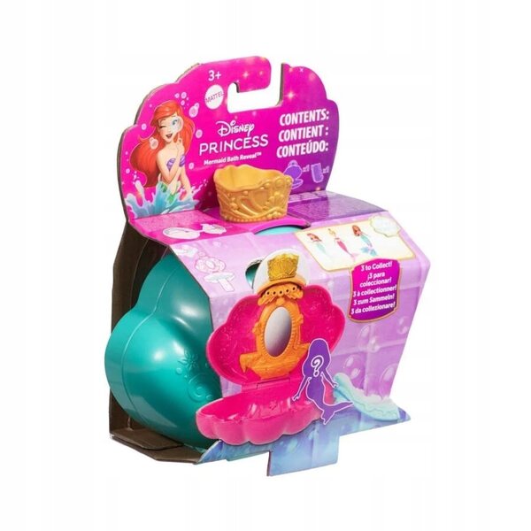 Disney Meerjungfrau Prinzessin Ariel in Muschel – Zauberbad-Set ab 3 Jahren
