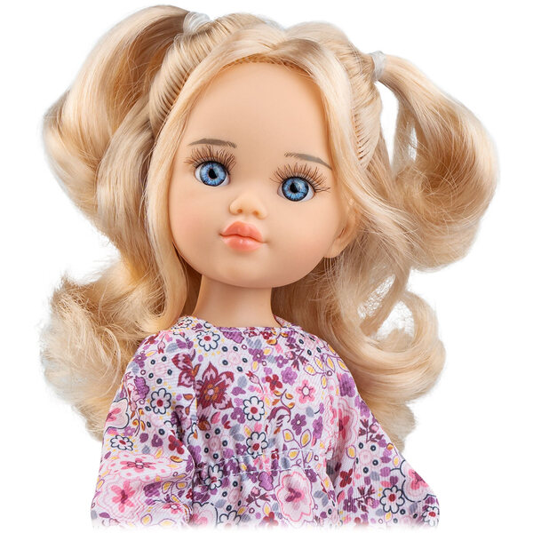 Bambola Clara Paola Reina 32 cm in vinile profumato al caramello, made in Spagna