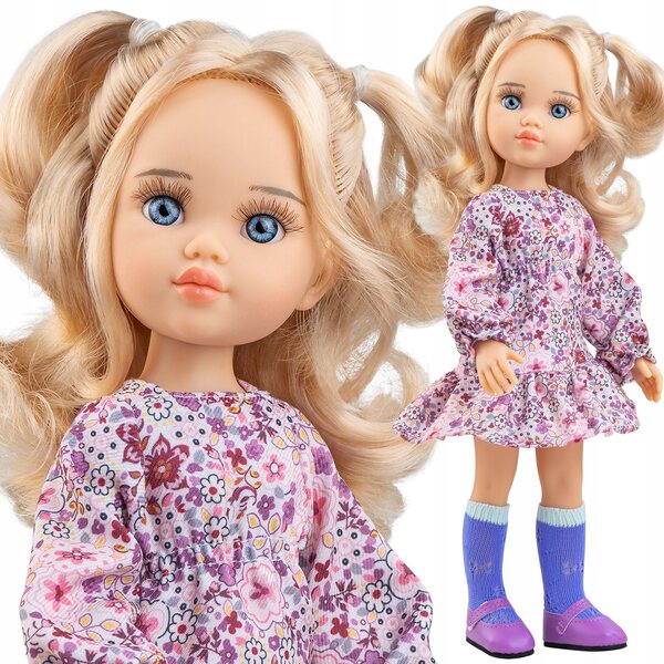 Bambola Clara Paola Reina 32 cm in vinile profumato al caramello, made in Spagna