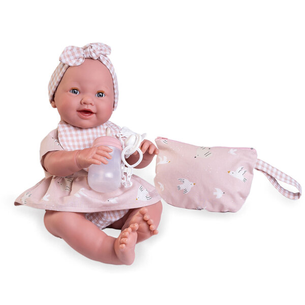 Bambola che fa pipì Antonio Juan 42 cm con accessori - Rosa Baby Mia