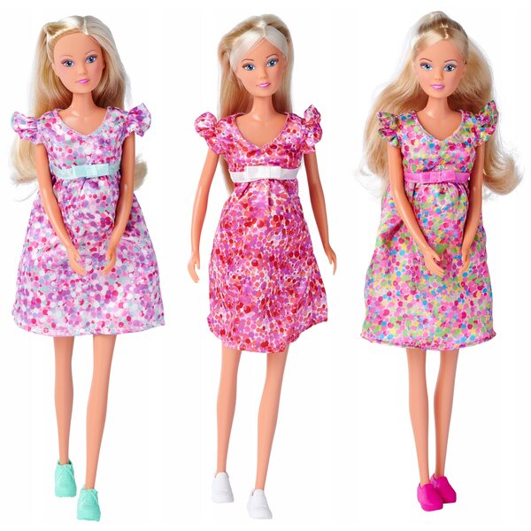Bambola incinta Steffi Love con set Simba a sorpresa da 29 cm con accessori