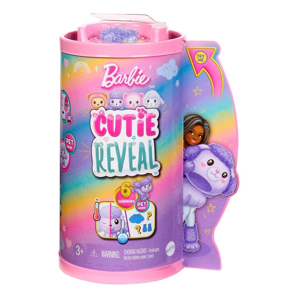 Barbie Cutie Reveal Chelsea Edizione Pastello con Pudel e Accessori