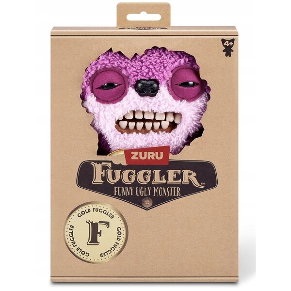 Peluche ZURU Fuggler colorato 22 cm tessuto - Orsetto Teddy Gold originale CE